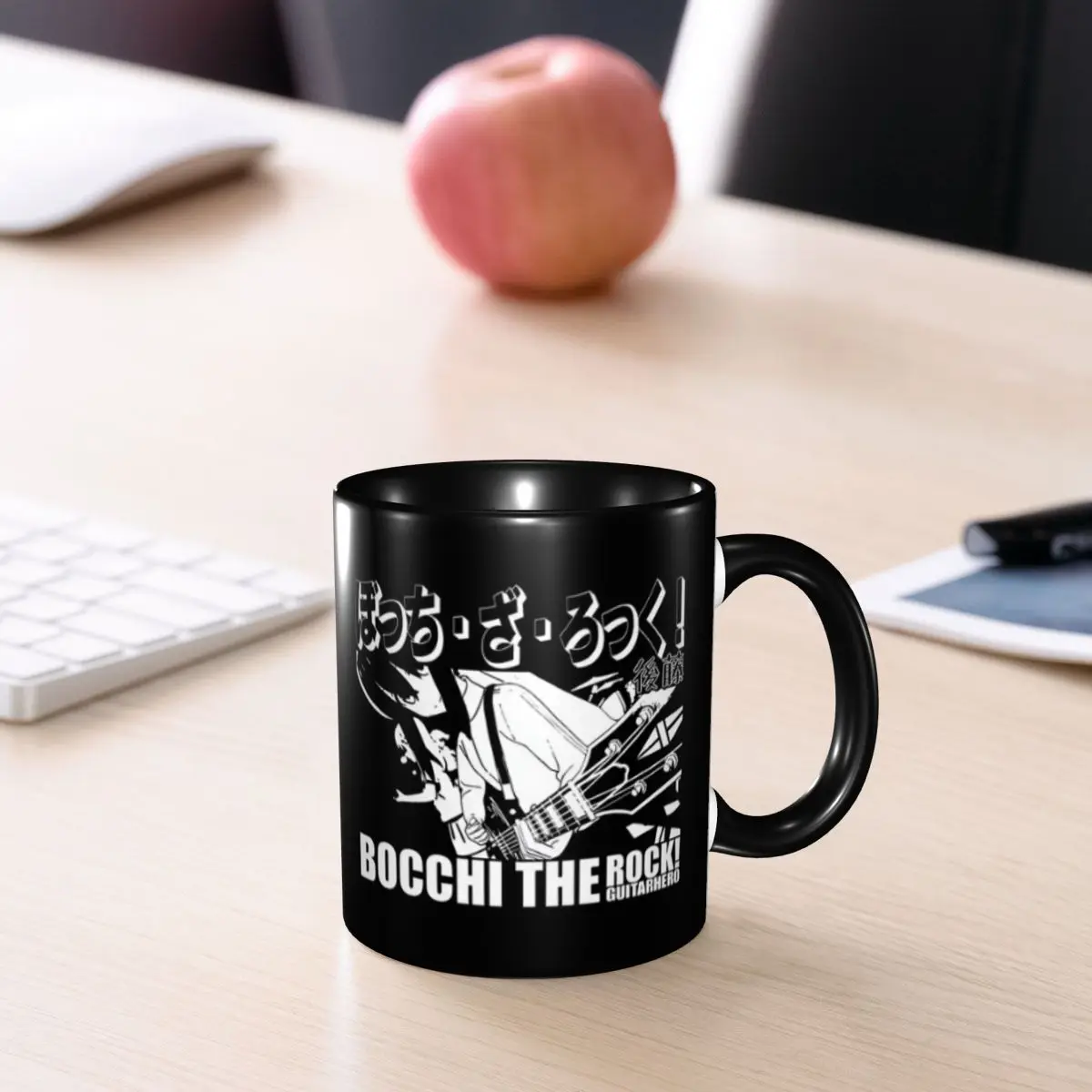 Custom B-Bocchis The R-Rocks Coffee Mugs DIY Ijichi Nijika Cartoon Anime Comic Ceramic Mug Creative Gift