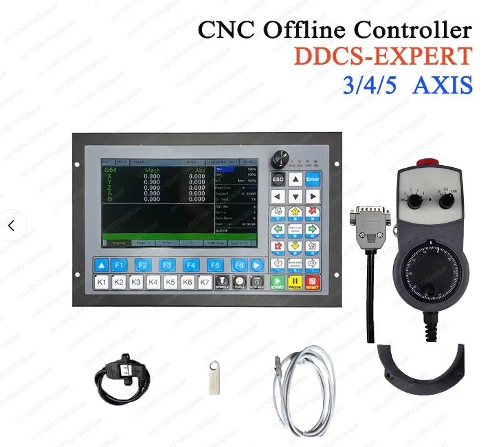 For  DDCS Expert 3/4/5 Axis Offline Controller 1mhz G Code Supports Closed-loop Stepper/atc To Replace DDCS V3.1+flywheel Mpg