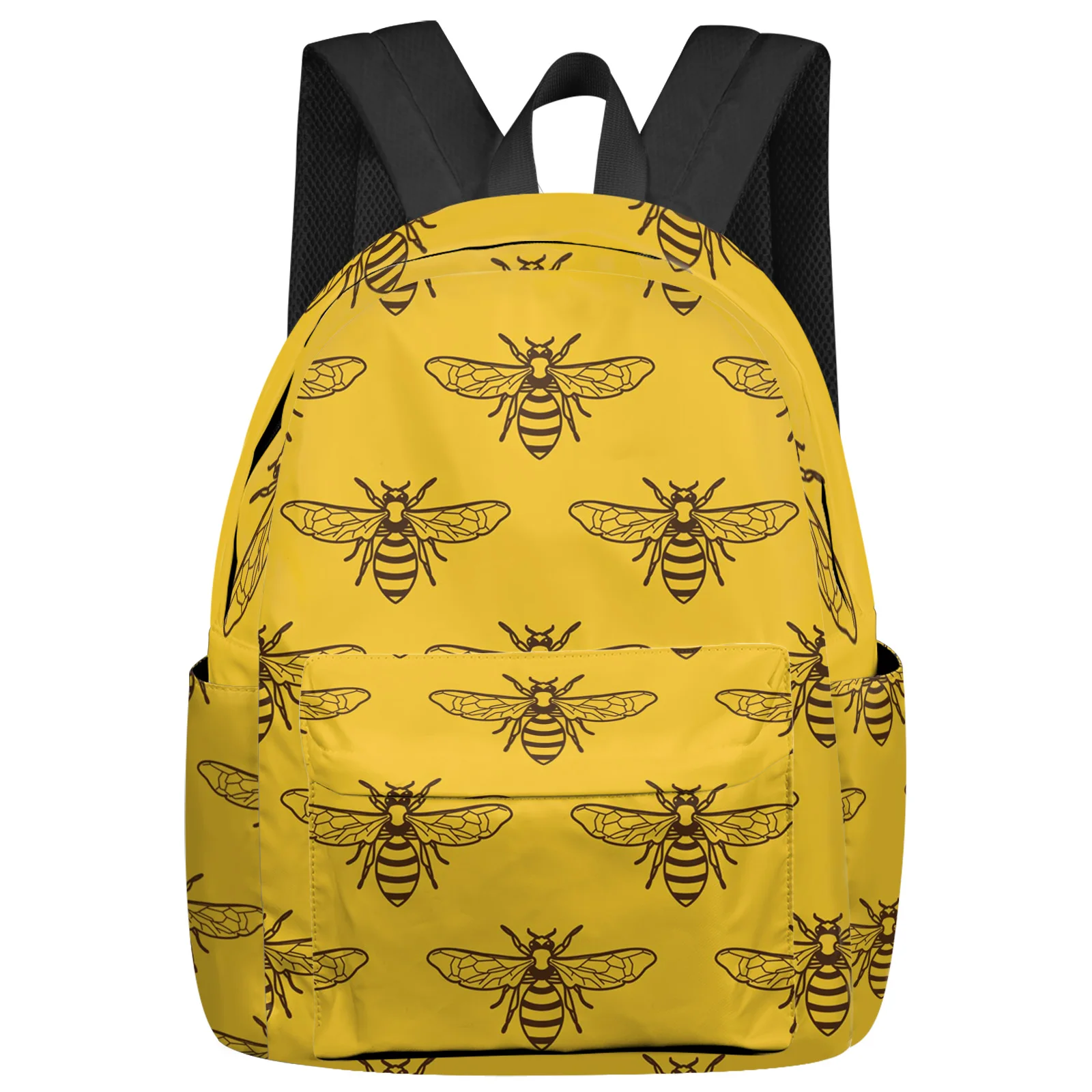 Bee Wings Dense Feminina Backpacks Teenagers Student School Bags Laptop Backpack Men Women Female Travel Mochila