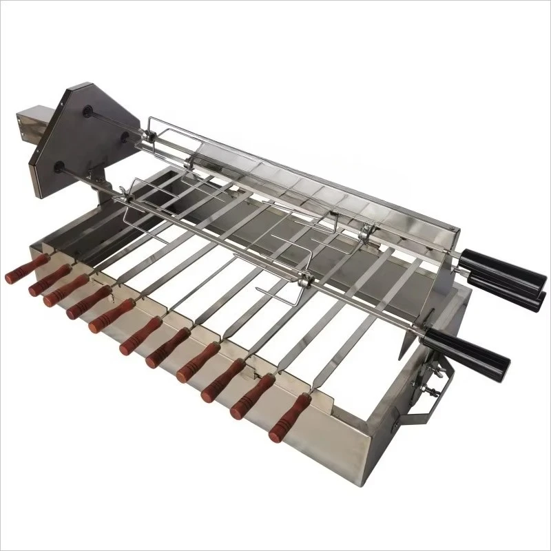 

ZL2Stainless Steel Cyprus Grill Foukou Grill BBQ Rotisserie Frame