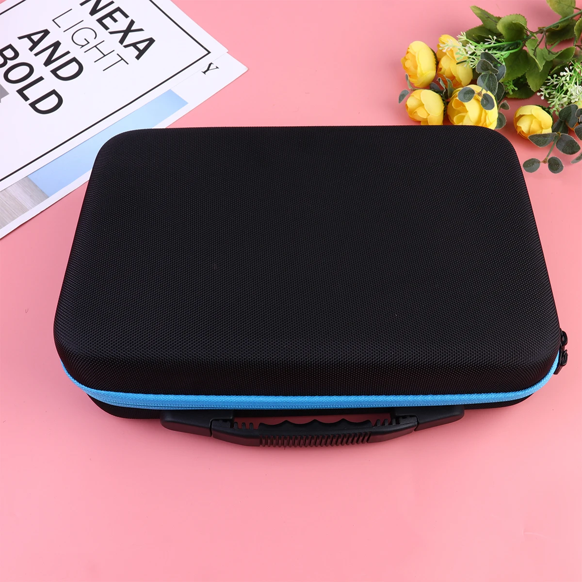 

Essential Oil Storage Bag 15Ml Portable Organizer Shockproof Drop Proof Bottle Holder Travel Pouch Makeup Brush Storage