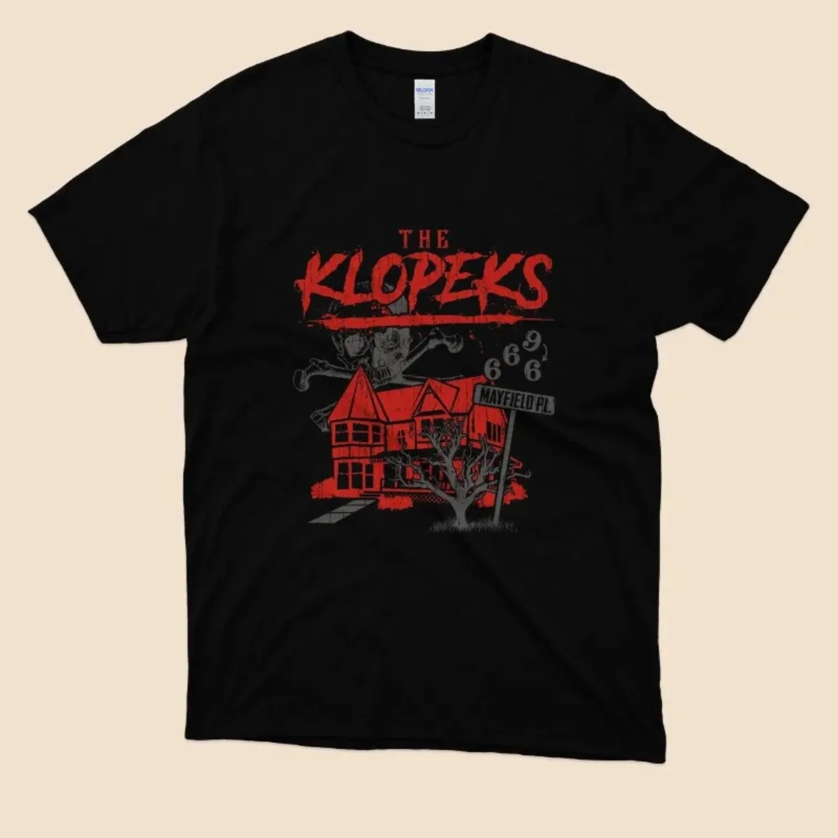 The Klopeks - House of Horrors Classic T-Shirt Black Size S To 5xl