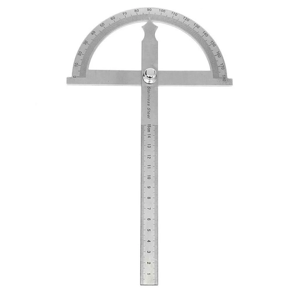 Daily Measurement Needs Angle Gauge Tool Accurate Measurement Instrument 180 Degree Ruler 0-180 Degree Rotation
