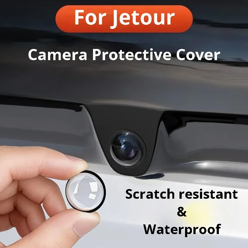 For Jetour T2 C DM ICH X K3 Jetour T1 i DM Car Front Rear Camera Protective Cover Reverse Lens Guard Scratch-resistant Protector