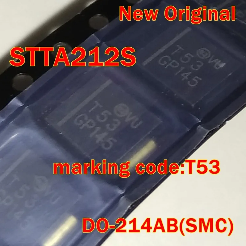 5Pcs to 300Pcs Stta212S Do-214Ab(Smc) New Original Marking Code:T53 Ultra-Fast High Voltage Diode