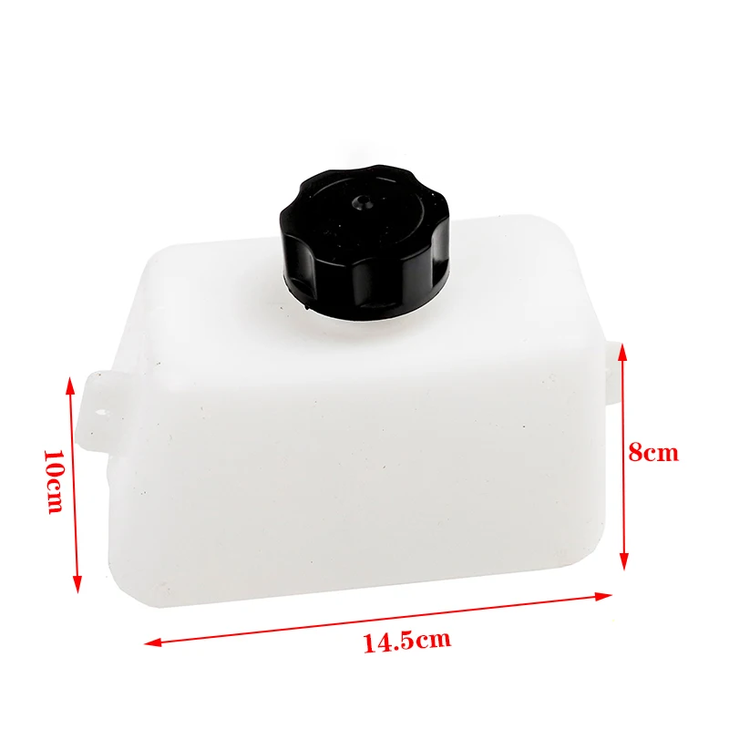 1L white Plastic Motorcycle Petrol Fuel Tank With Hose Switch For Mini Motor Dirt Bike Dirtbike Filter motorcycles Accessories