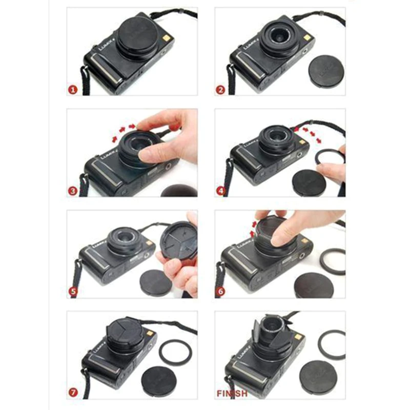 Auto Retractable Lens  Self Open and Close Lens Cover Protector for XZ-1 XZ-2 Camera Accessories