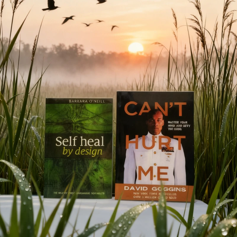 

《Can't Hurt Me》+《Self Heal by Design》Forge Resilience Design Wholeness: A Practical Guide to Mastering Mind and Body