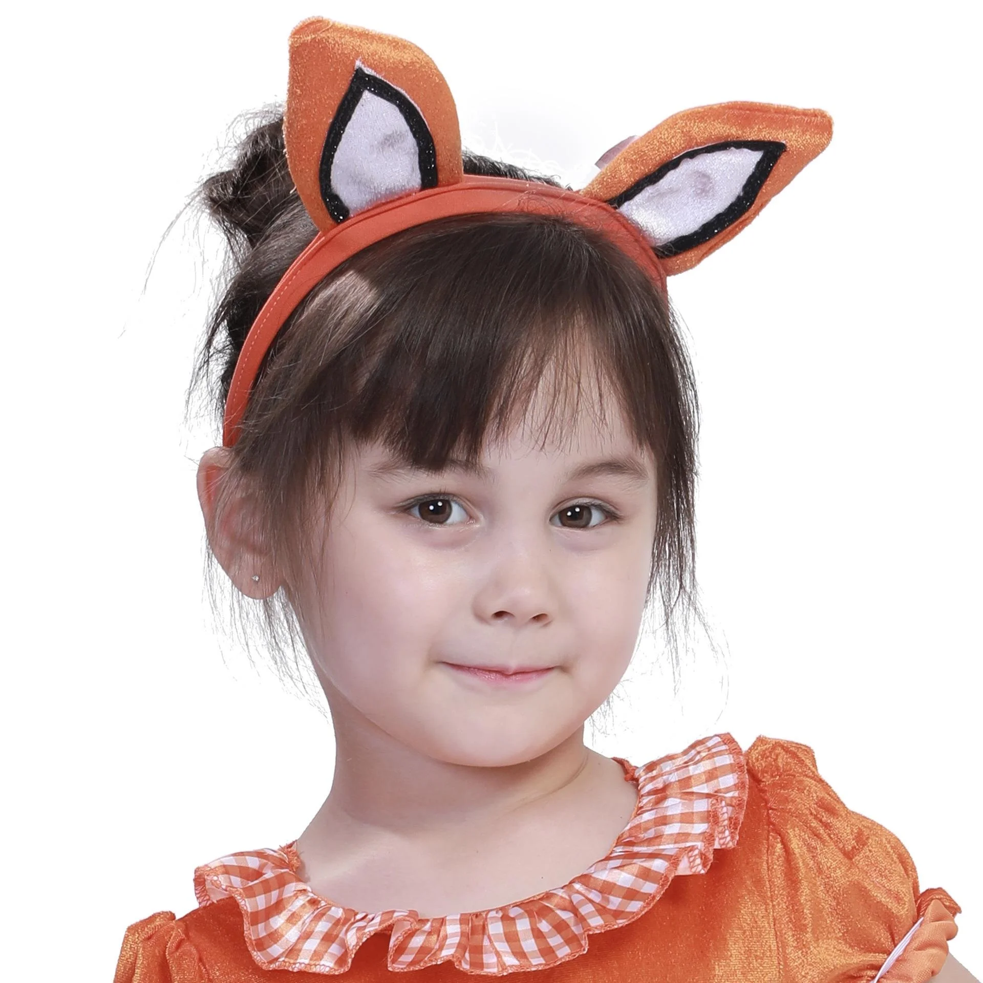 Fsia de loween de Raposa Adorável para Crianças, Conjunto de Performance, Fsia Tradicional Chinesa em Fibra de Pol...