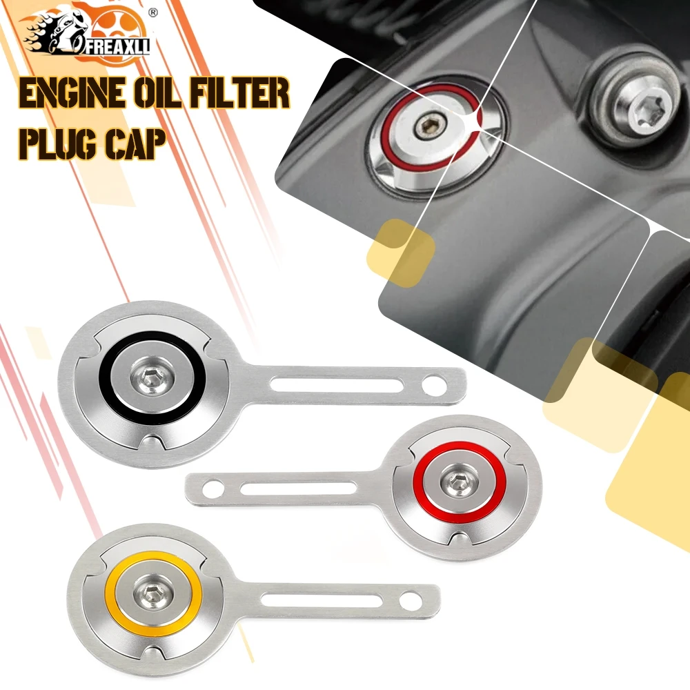 

Motorcycle FOR BMW HP2 HP2 Enduro 2007-2008 R1200GS Adventure R1200 R1200GS GS ADV Oil Filter Cap Cover Plug 2005-2013