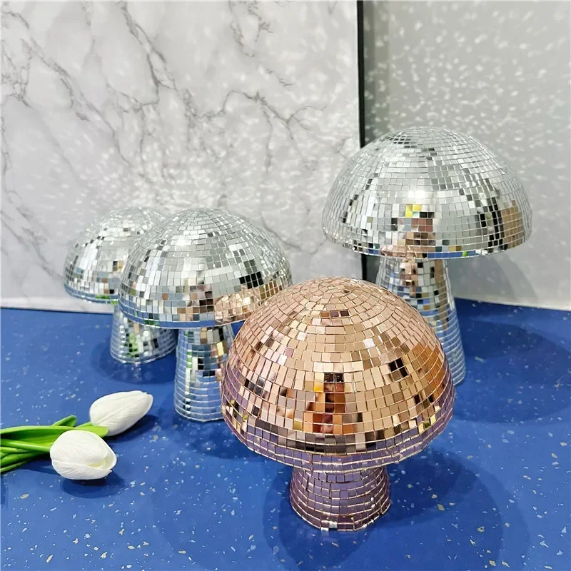 2023 Disco Champignons Slaapkamer Decoratie Disco Bal Paddestoel Bruiloftsdecoratie Feestdecoratie Home Decor Paddestoel Decor Discobal