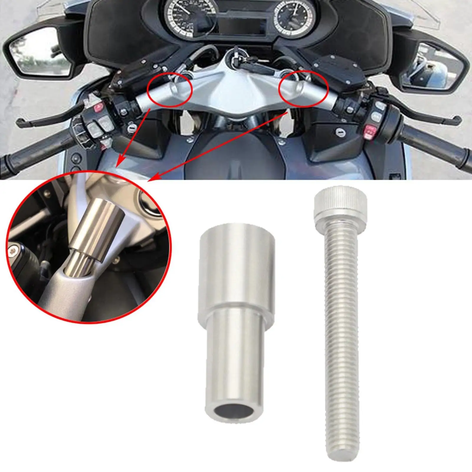 Bracket Holder Handle Extension Bar for K1600GT K1600GTL R1200RT