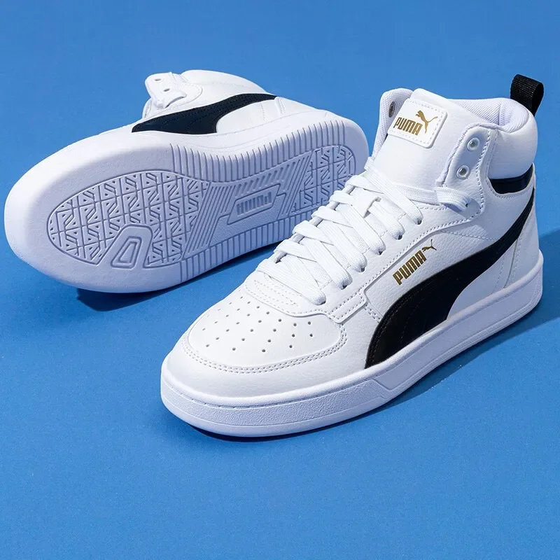 Puma Caven 2.0 Mid Buty męskie Obuwie damskie Sportowe buty codzienne Kontrastowy kolor Powolne wysokie buty deskorolkowe