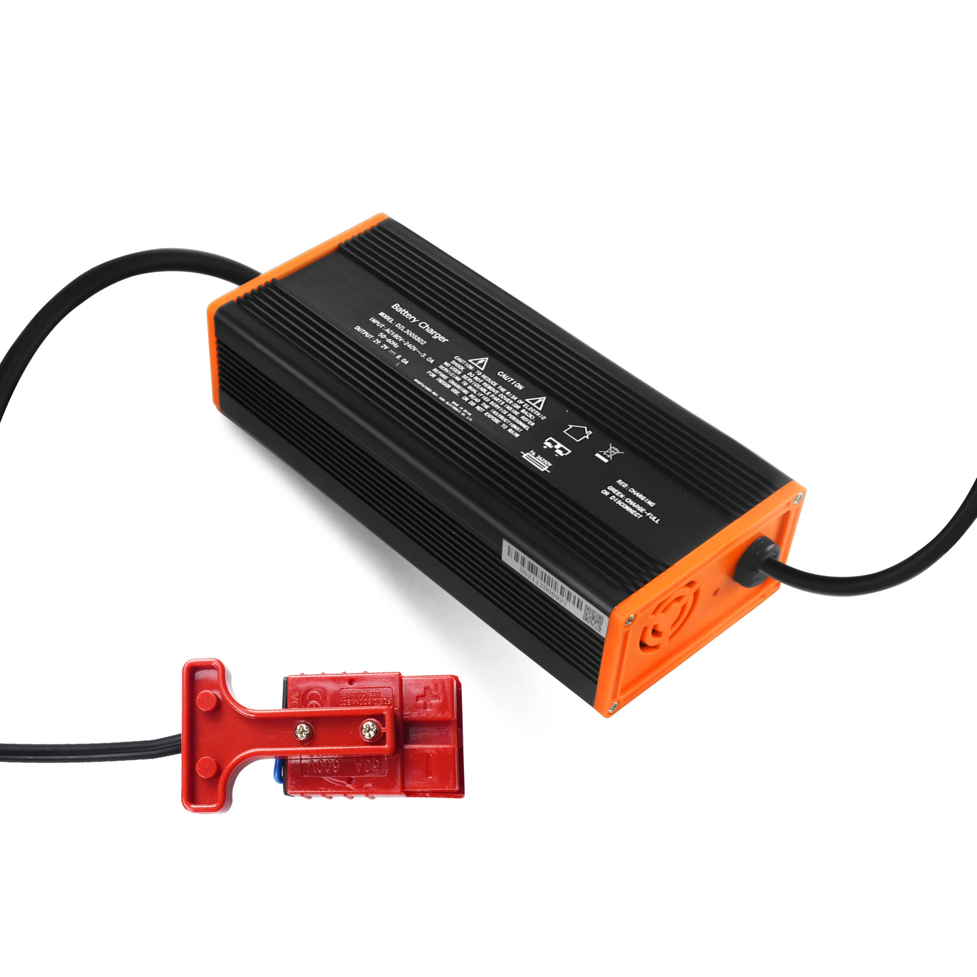 Lithium Battery Charger 24V 8A Compatible with Electric Pallet Truck NOBLELIFT ATOM PTE15Q-A, Liugong CLG2015L-N2