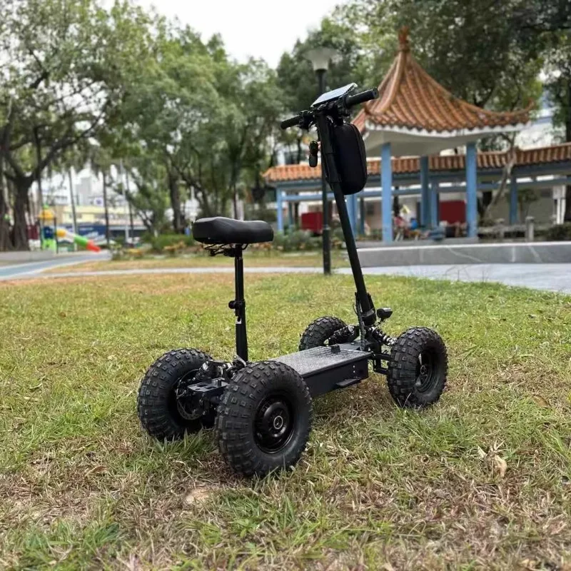 Self-balancing 2WD and 4WD Electric Scooter Trotinette Electrique with High Power Motor Lithium Battery for Off-road All Terrain view 6