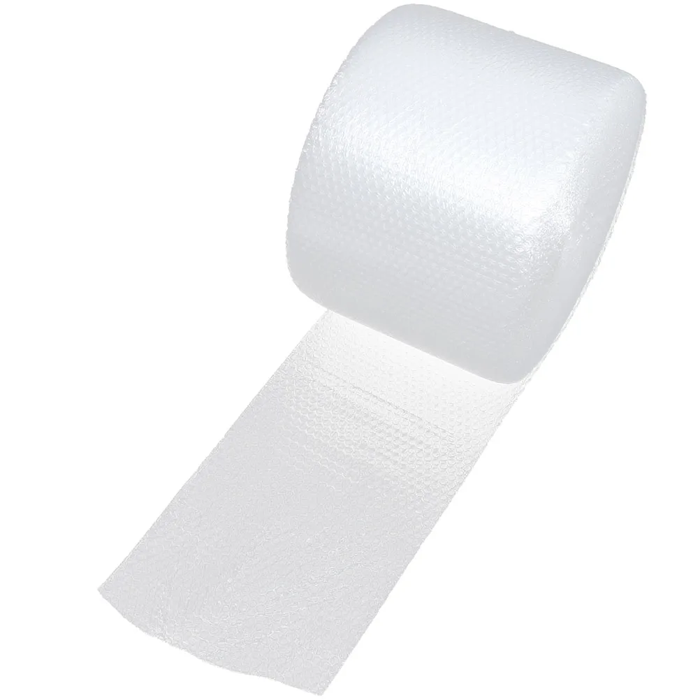 1 Roll Thick Shockproof Bubble Film For Shipping Clear Cushion Wrap Roll Packing Material For Moving Packaging Supplies Office
