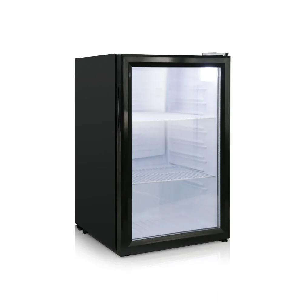 mini refrigerator bar fridge cooler glass door fridge