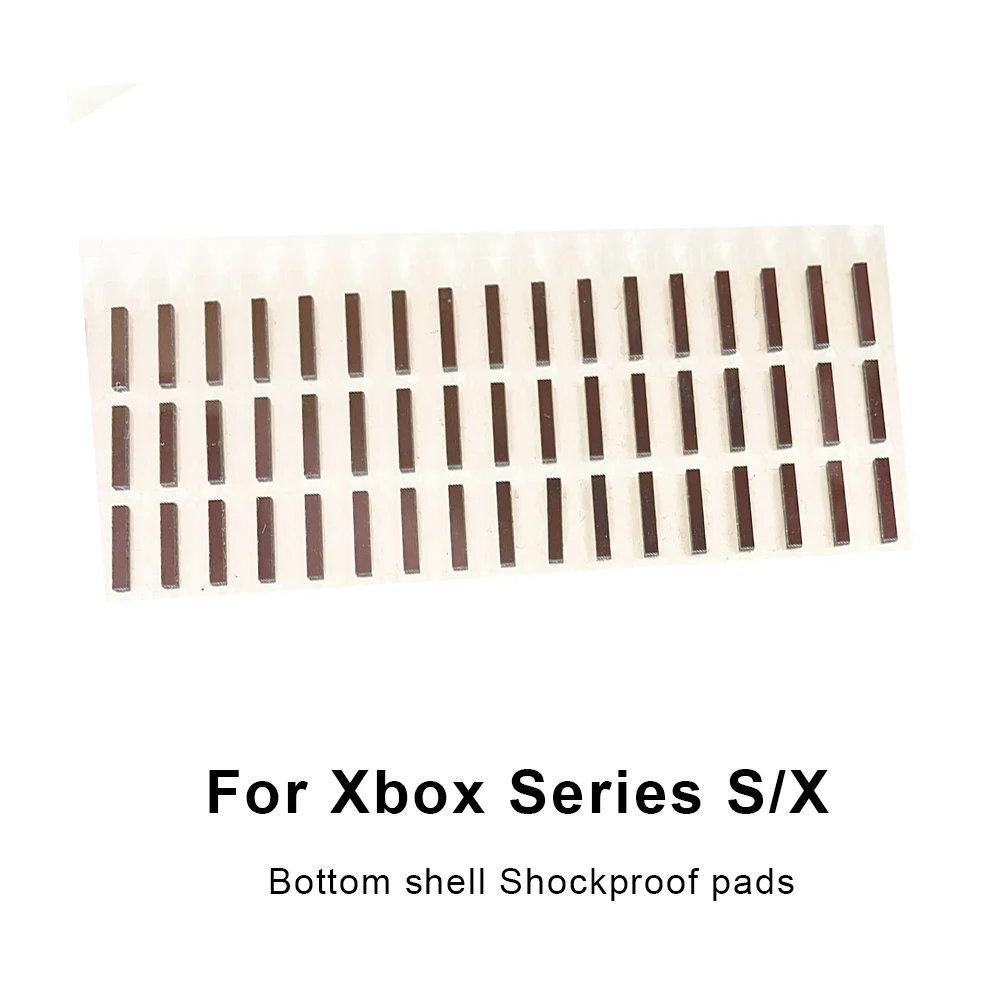 JCD 1Pair Shockproof pads for Xbox Series X/S Back Shell LT RT Rubber Pads for Xbox One Slim Elite 2 Gamepad Shock Absorbers Pad