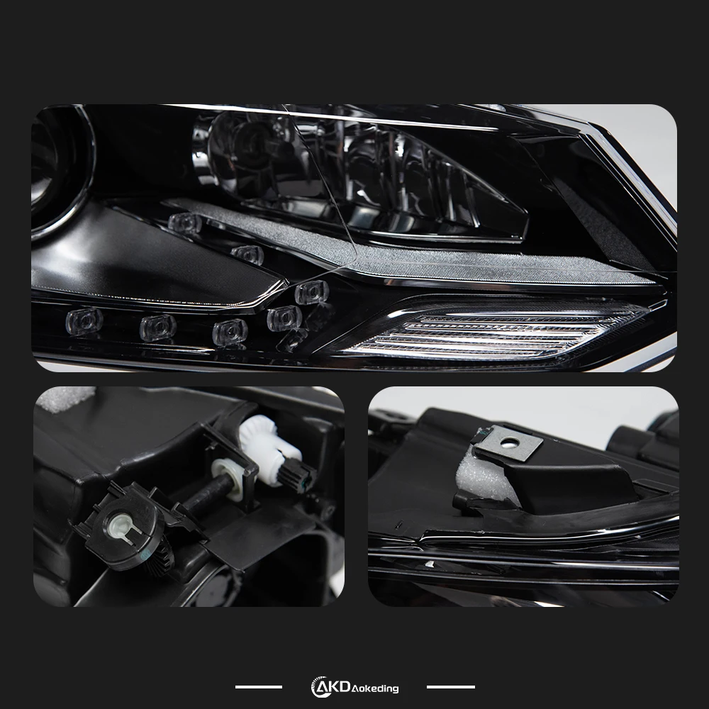 Headlight for VW Polo TSI 2011-2018 Car LED DRL Hella автомобильные товары Hid H7 Vento Polo GTI Car Accessories