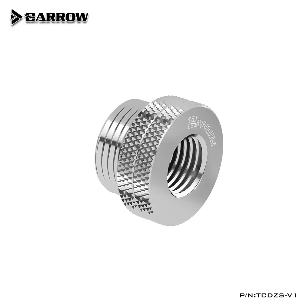 Barrow G1/4 "funda de PC placa cruzada montaje entrada de agua llenado de agua puerto adaptador de refrigeración 20,0 ~ 23,0mm