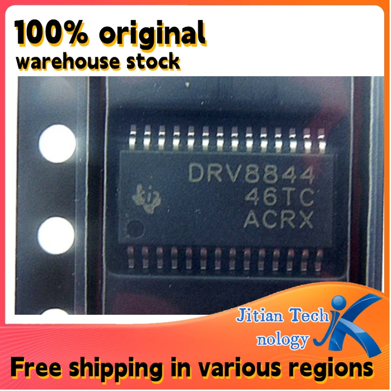 10PCS 100% New DRV8844PWPR logo DRV8844 HTSSOP28 DC motor driver Channel direct sales