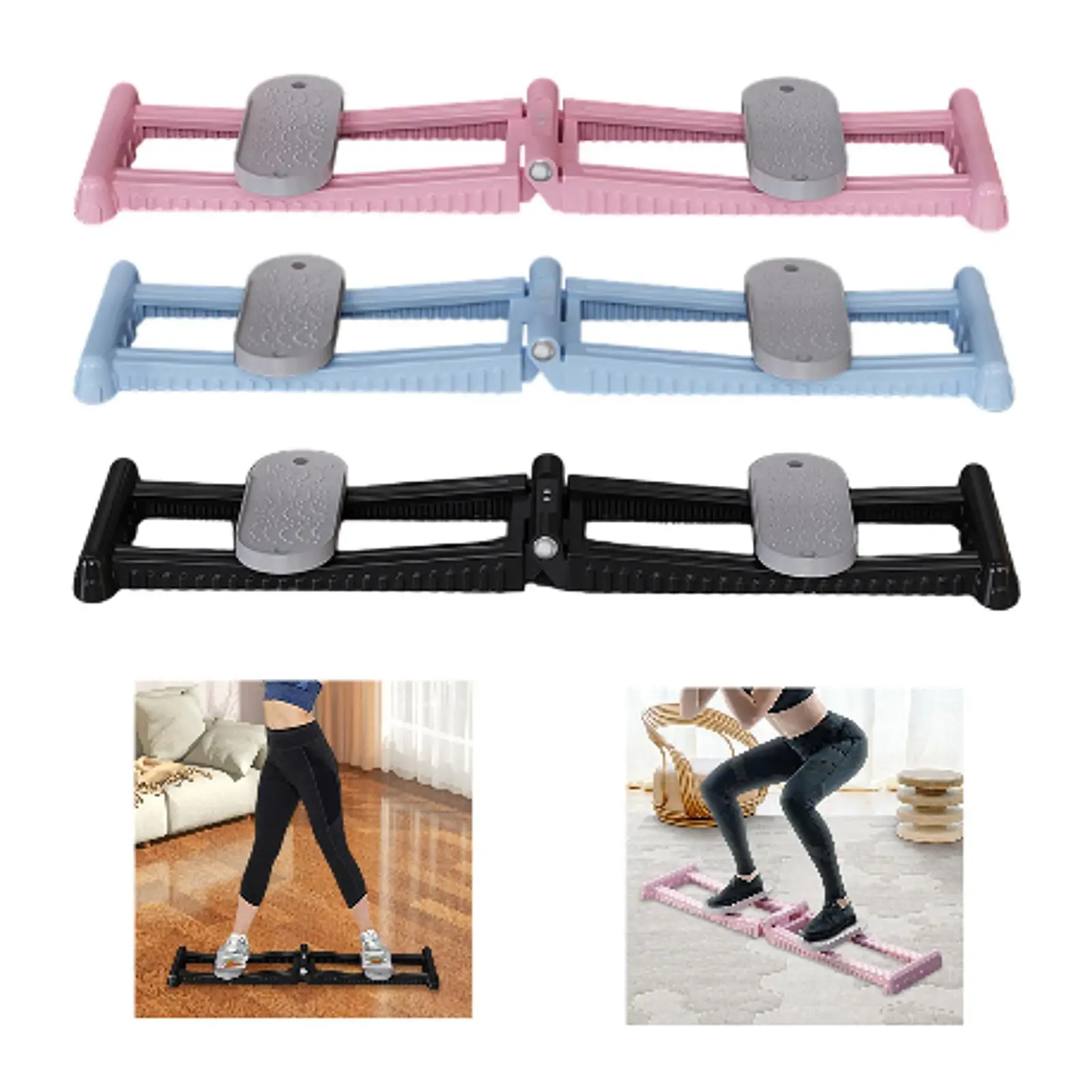 Equipo de ejercicio para piernas Máquina de entrenamiento de piernas plegable Dispositivo de adelgazamiento para piernas