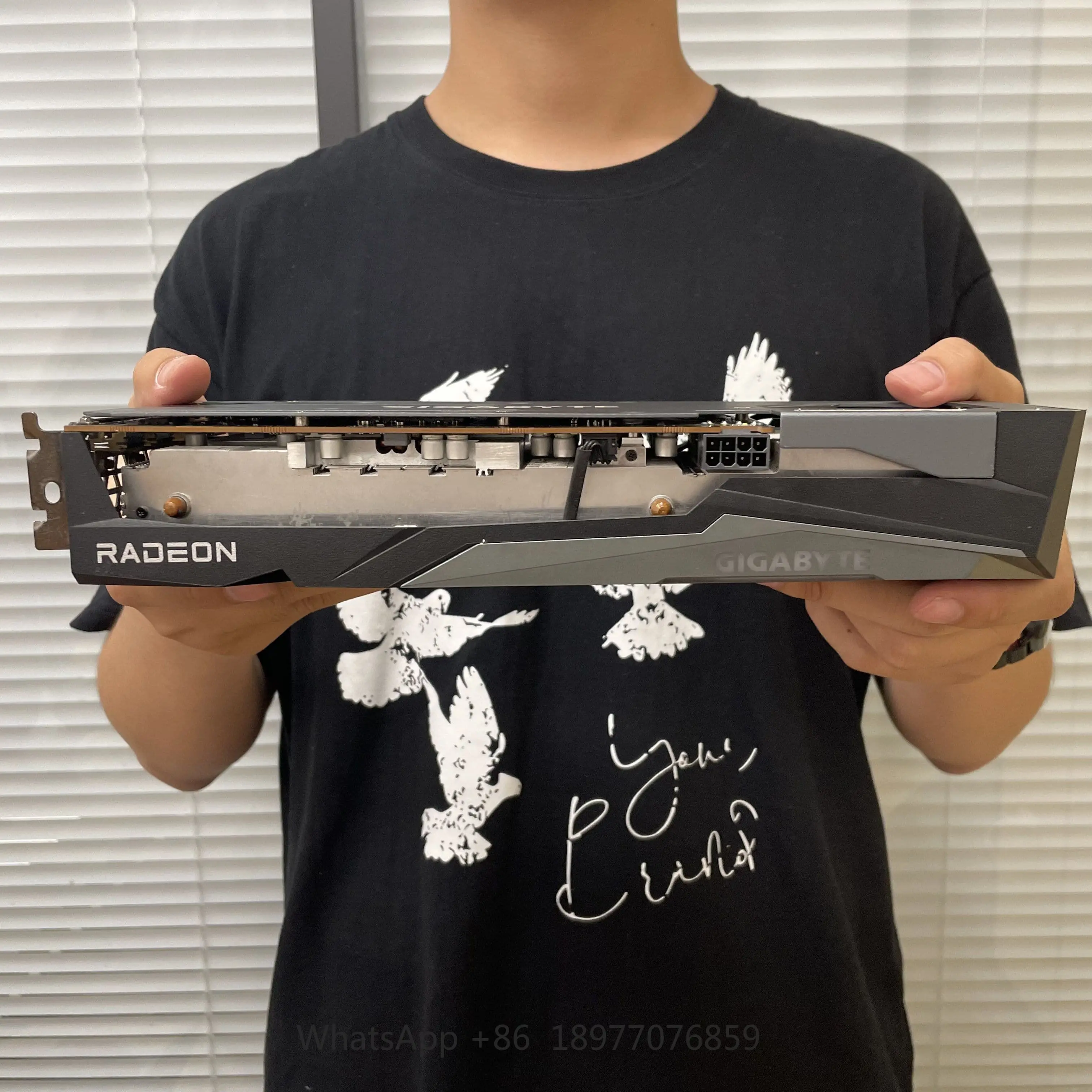 Placa de vídeo para jogos RX6600 RX6600XT 8GB Eagle Original RX6600 RX6600XT 6600 6600XT 8GB Placa gráfica a preço de atacado