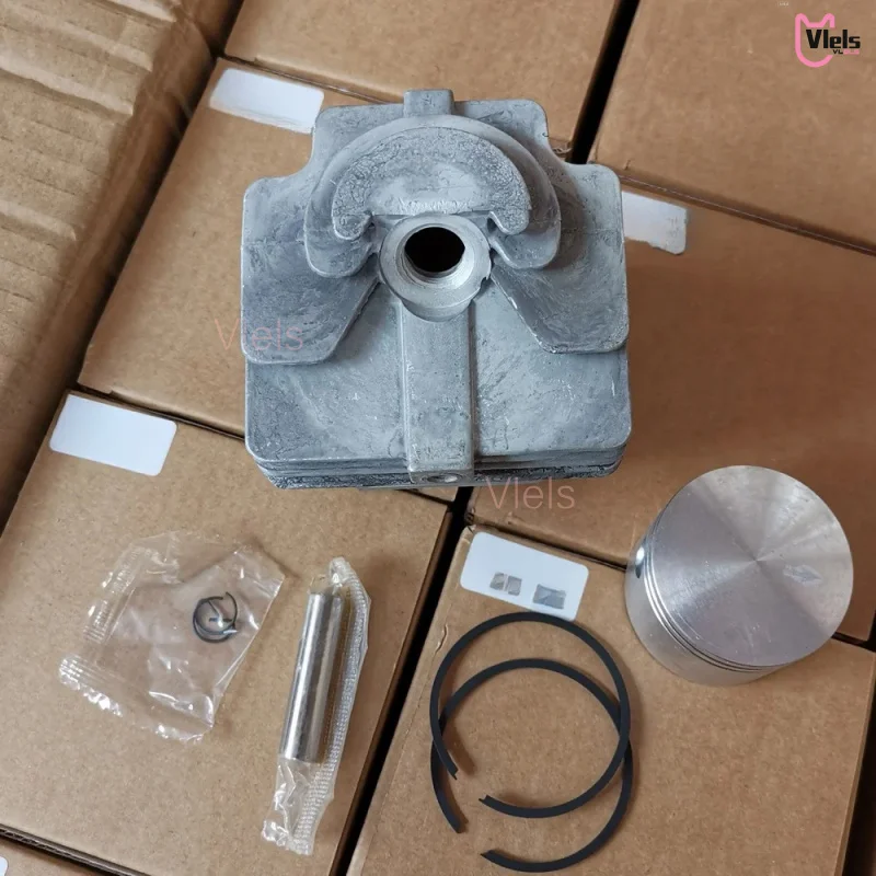 46mm Heavy‑Duty Cylinder Kit For Homelite Super XL Big Red XL12M Bore Replace OE A69714 A69715 Chainsaw Spare Part