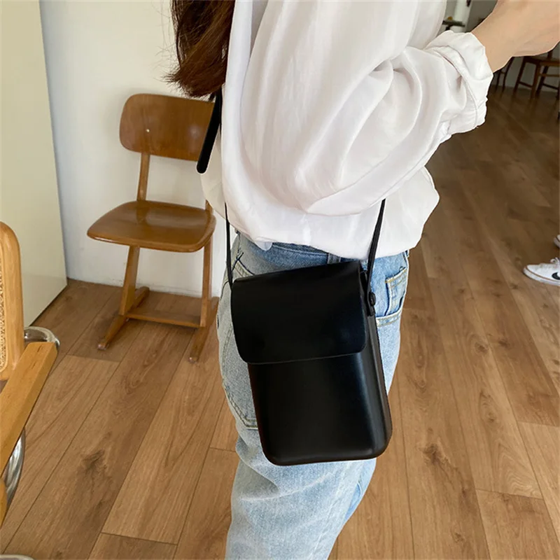 Mini bolsa crossbody feminina, bolsa versátil para celular, pequena e elegante, coreana, verão