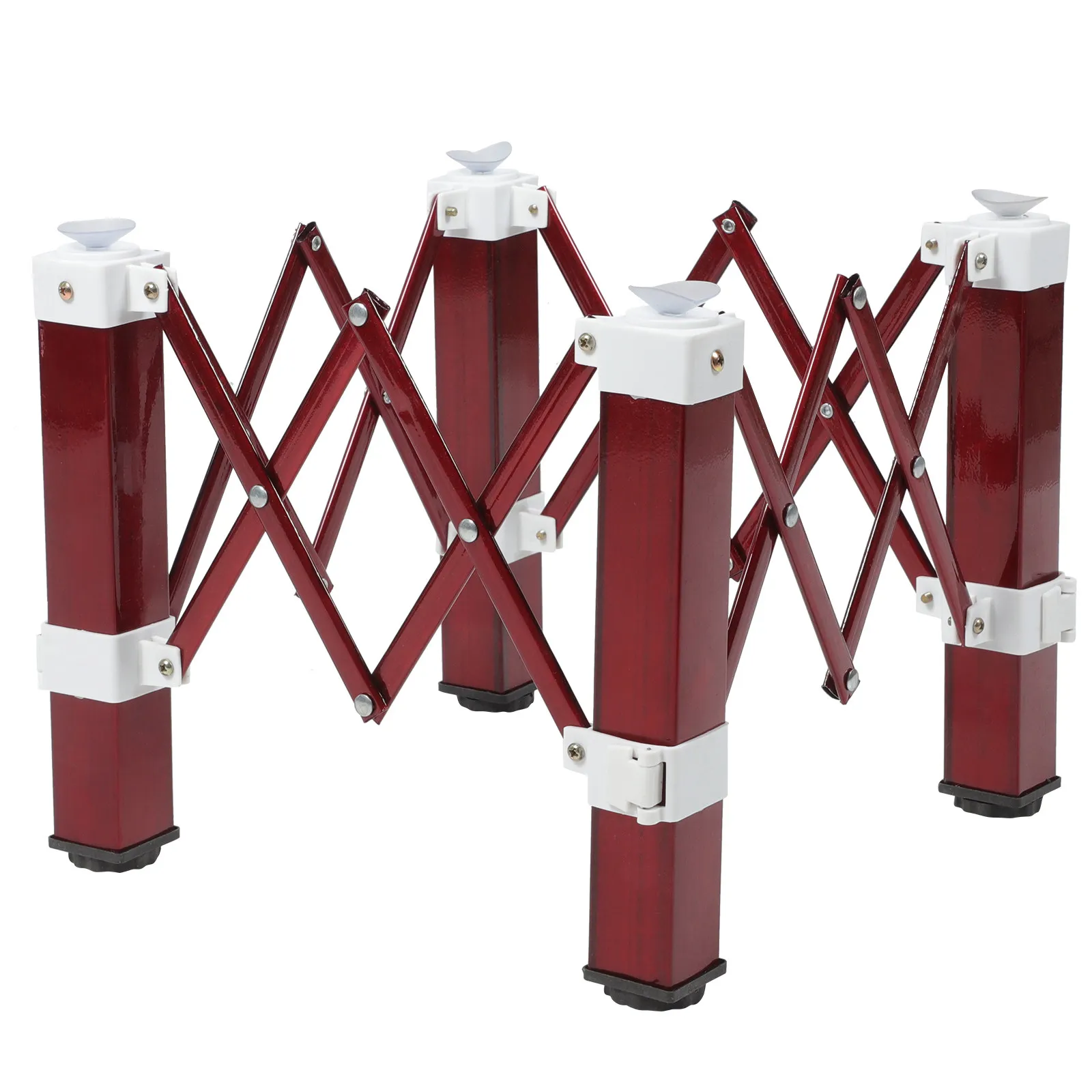 Foldable Table Leg Heavy Duty Metal Adjustable Desk Bracket Portable Table Leg Extension Desk Bracket Telescoping Legs