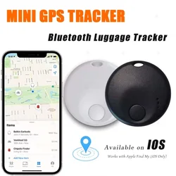 Mini rastreador de etiqueta inteligente gps, localizador de bagagem compatível com bluetooth, dispositivo de lembrete antiperda, localizador de chave para animais de estimação, bolsa para crianças, localizador portátil