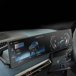For BMW i3 i4 IX 2022 Car GPS navigation LCD screen Protective TPU film Screen protector Anti-scratch film Accessories
