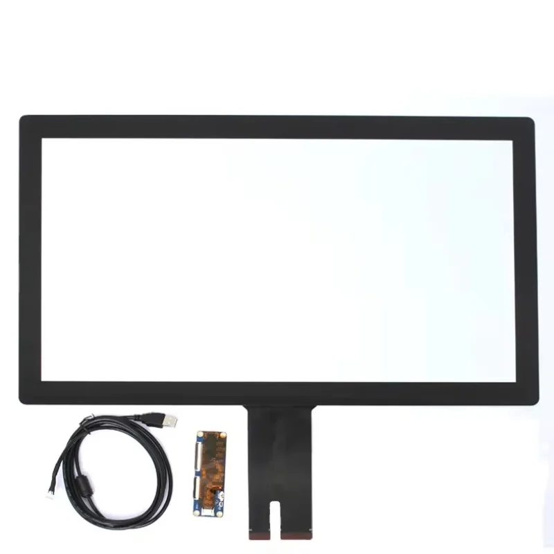 Large Multi-Touch Screen 10.1 15 15.6 17 17.3 18.5 19 21.5 24 27 32 43 Capacitive Touch Screen Panel Glass Overlay Kiel