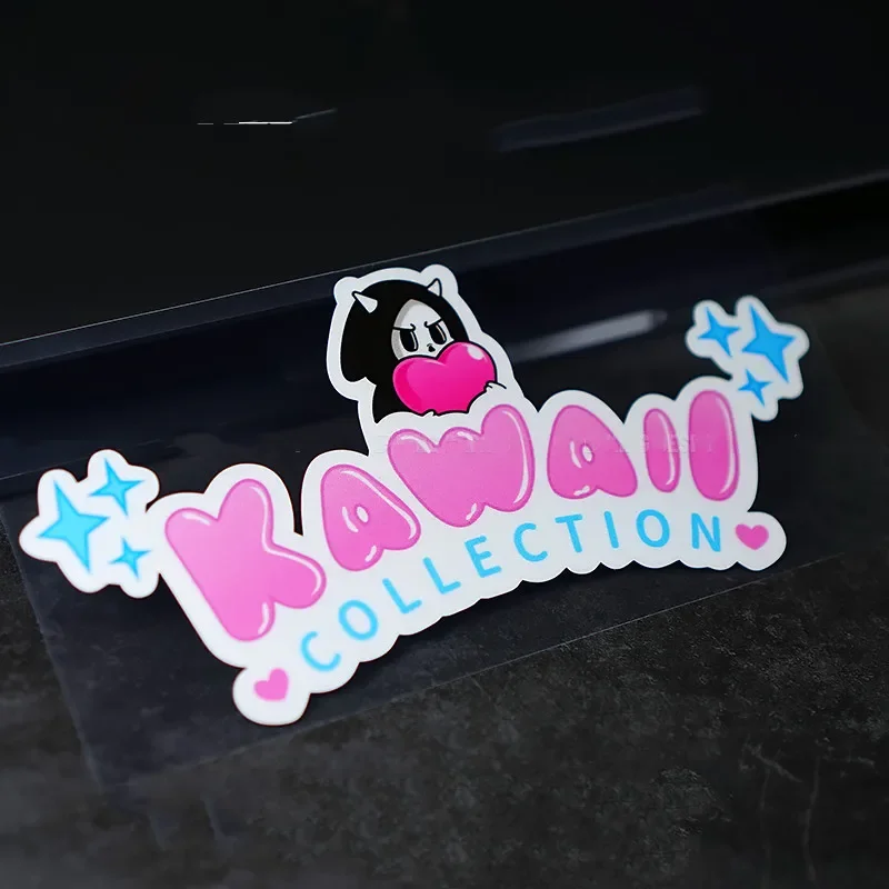 Car Styling Sticker for Cute KAWAII COLLECTION Skull Heart Motocross Auto Window Body Graphic Guitar Computer Decals