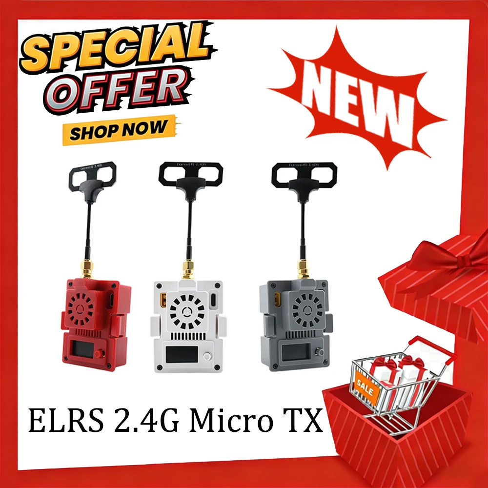 HappyModel ES24TX Pro 1000mW 2.4G ExpressLRS ELRS Micro TX Modul mit Kühlventilator RGB LED Modul für RC Flugzeug FPV Drohne – Detail 10