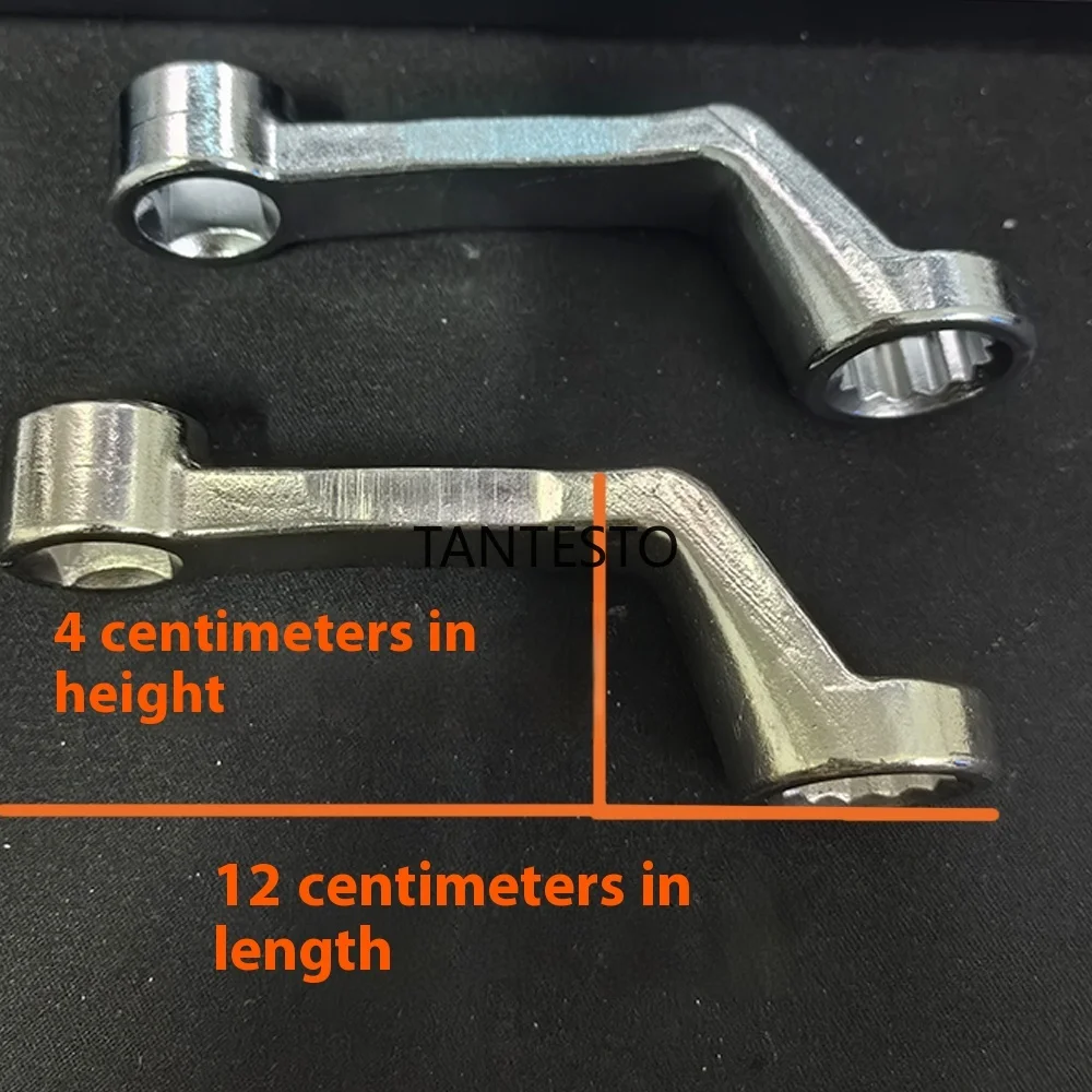 16/17/18/19/21/24mm Hinterrad Hinterachse Sturz Einstellung Schlüssel Allrad Ausrichtung Reparatur Werkzeuge für Mercedes-Benz Audi – Detail 1