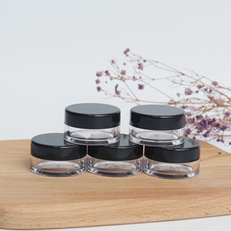 

10g 20g Portable Elastic Mesh Powder Box Handheld Empty Loose Powder Pot With Sieve Cosmetic Travel Makeup Jar Sifter Container