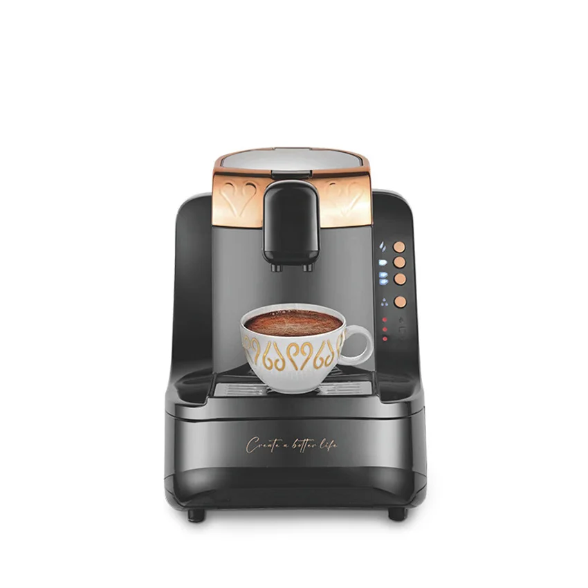 

220V 700W Household Kitchen Small Coffee Machine With 1.0L Water Tank Automatic Coffee Maker Traditional slow-boiled