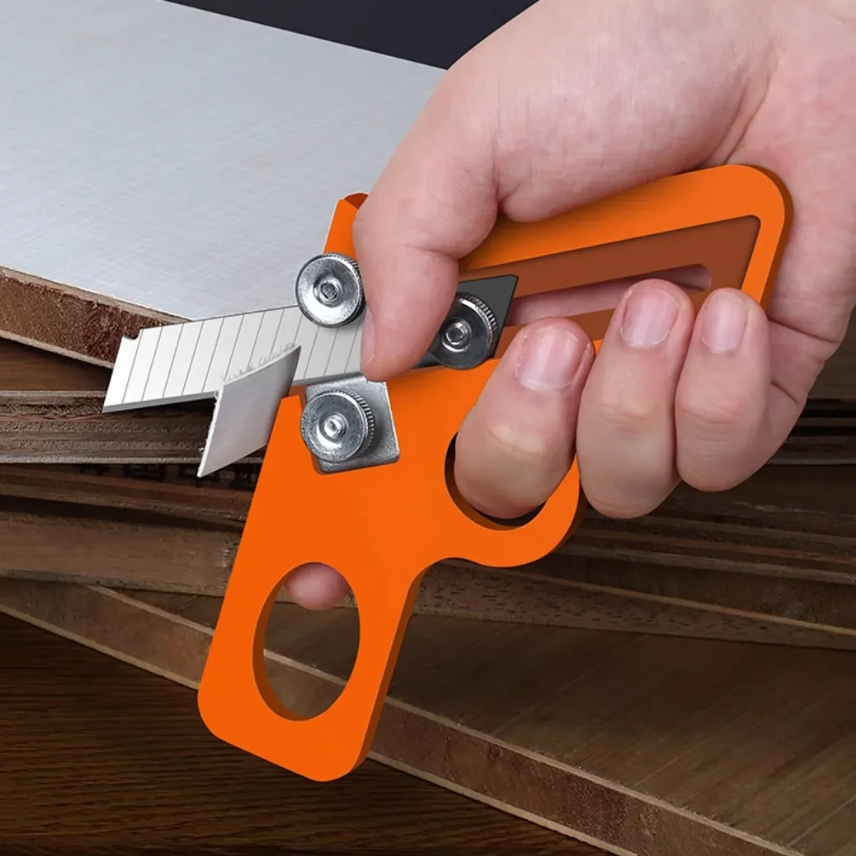 Manuale Bordatura Trimmer Impiallacciatura Taglierina Bordo Strumento Lavorazione del Legno Smusso Aereo Smussatura del Legno Filetto Raschietto