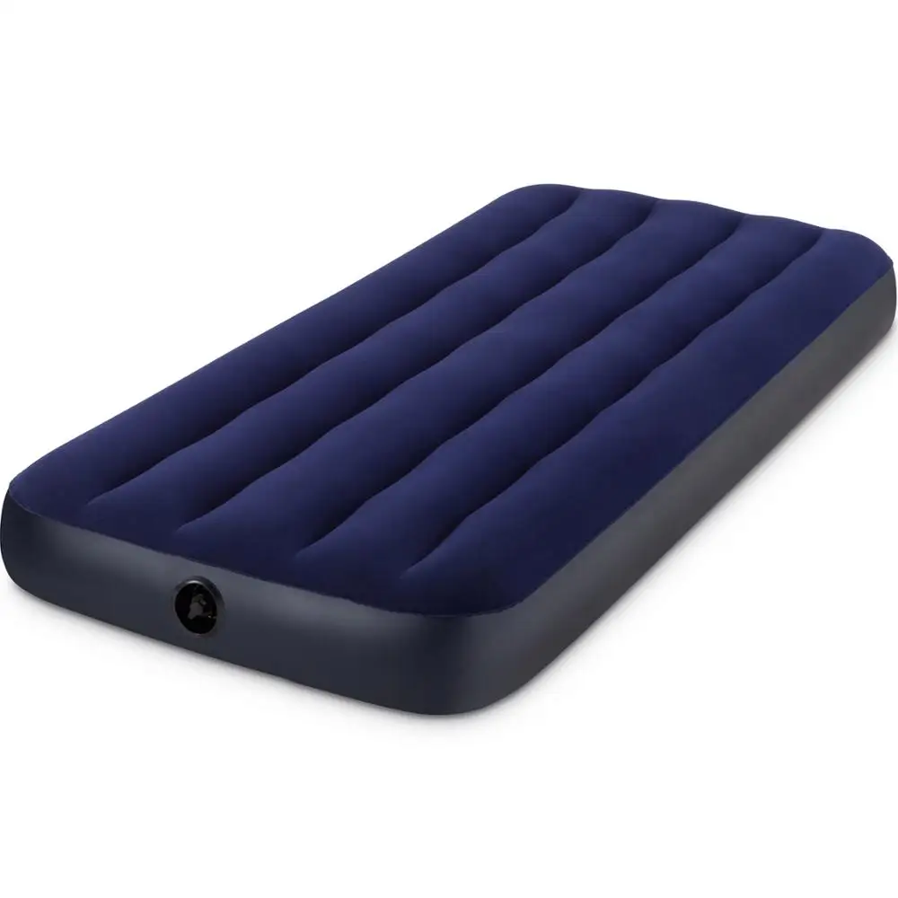 Classic Downy PVC Inflatable Air Bed Mattress Foldable for Home Bedroom or Hall Comes in Box