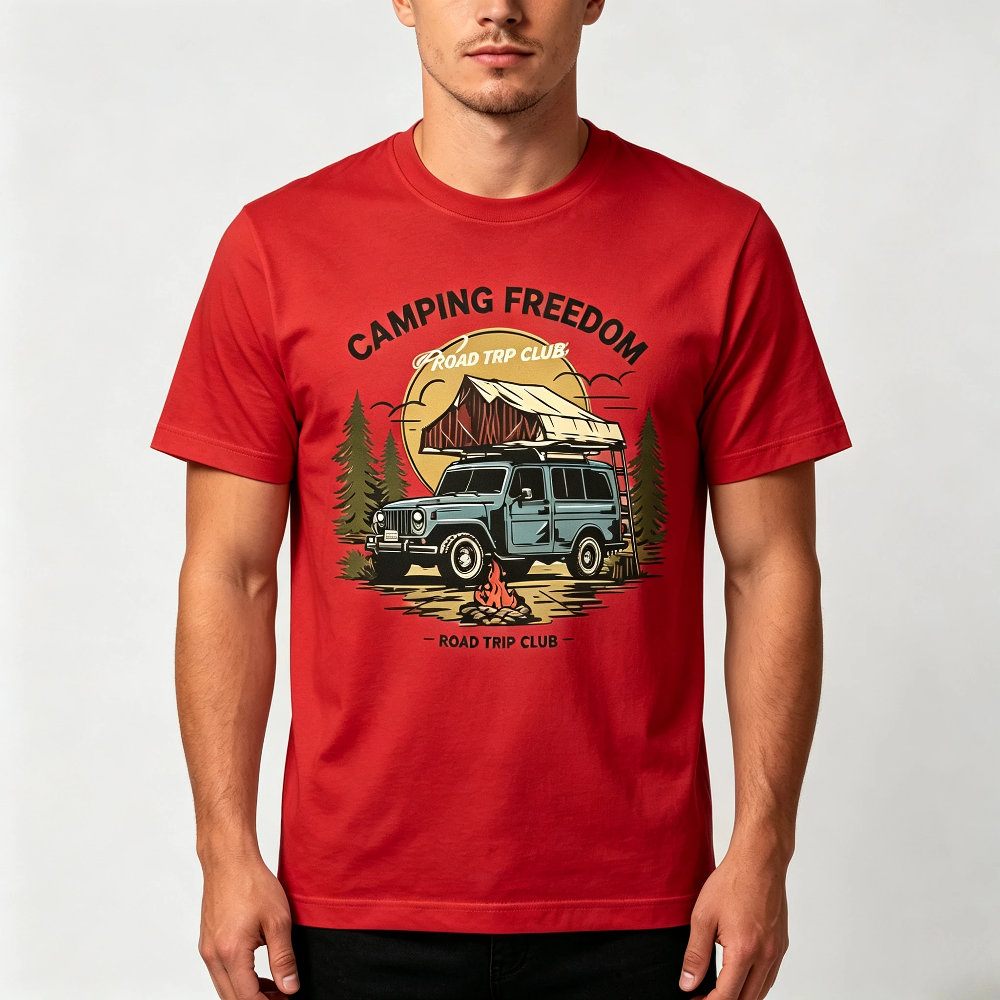 Camiseta de Manga Corta para H - Outdoor Adventure Vehicles reseña y precio