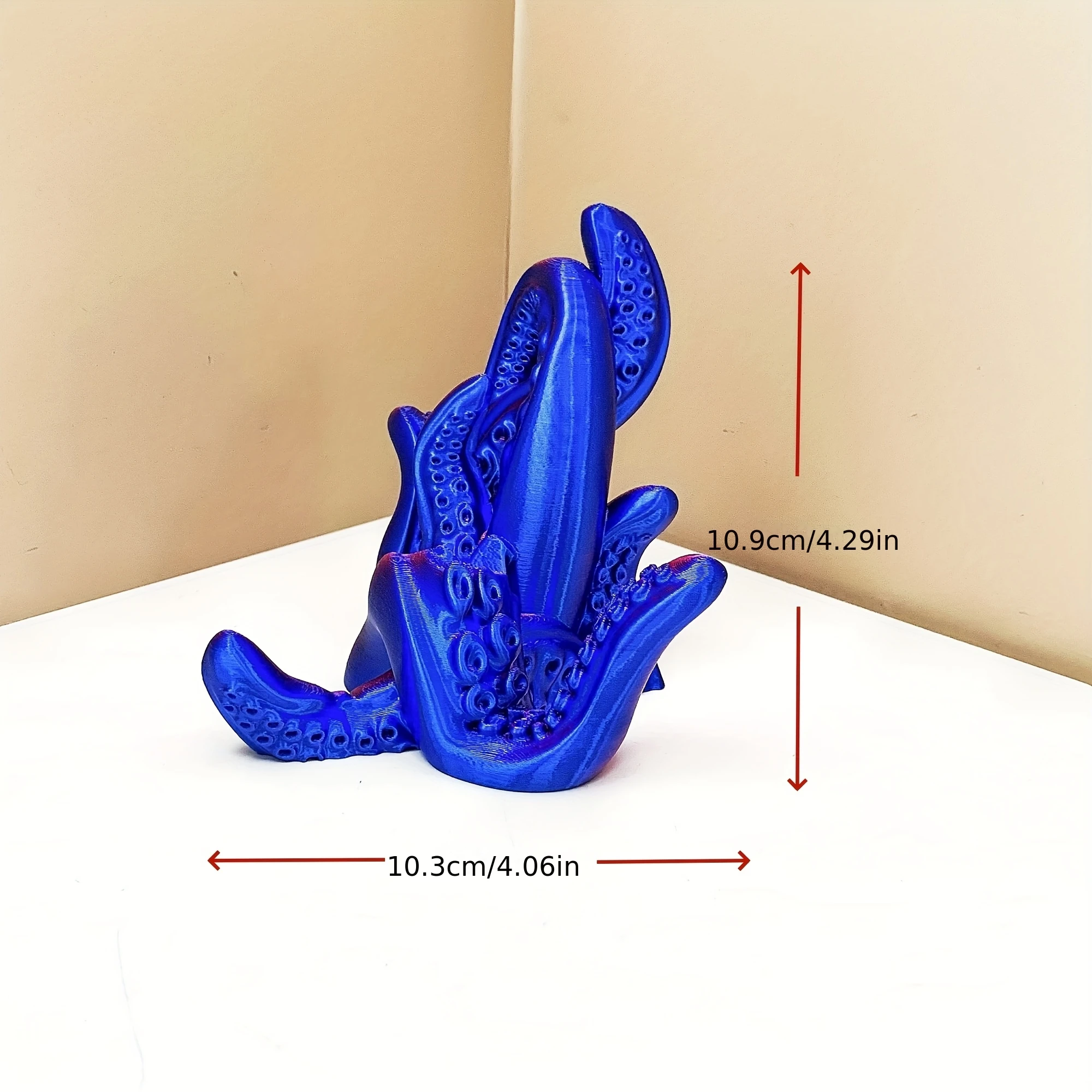 3D Printing Creative Octopus Tentacle Bracket Sculpture, Drama Chasing Artifact, Storage Game Controller Suitable for Holiday Gi