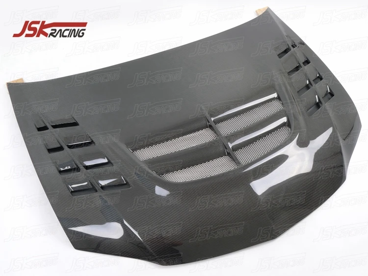 VOL Style Carbon Fiber Hood for 2001-2007 Mitsubishi Lancer Evolution Evo 7 8 9