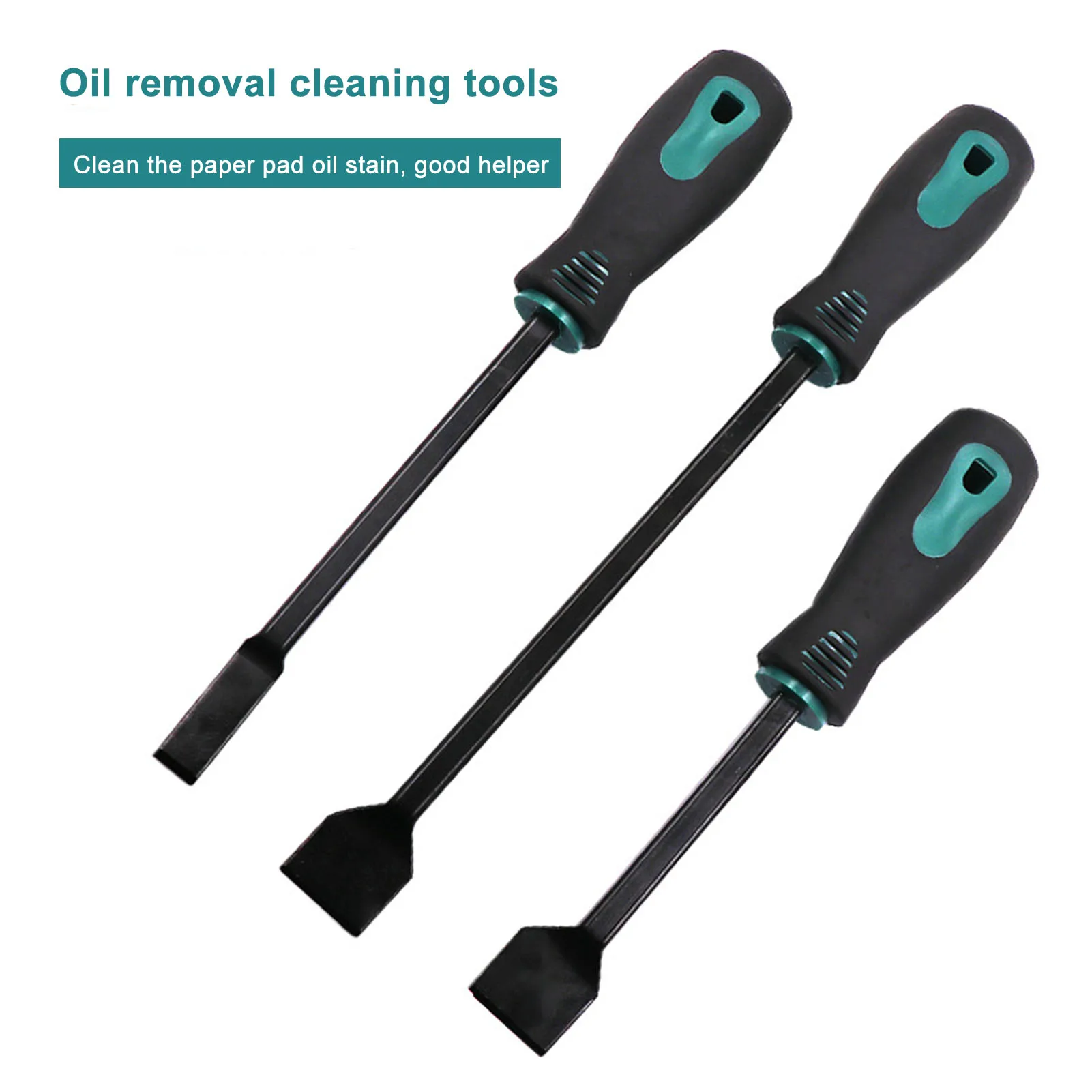 Gasket Scraper Carbon Wide Scraper Set Carbide Mechanic Set Tools With Non-slip Handle Engine Surface Cleaning Car Cylinder