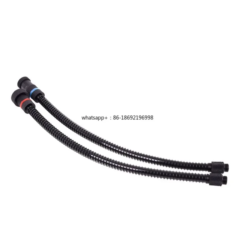 Quick Plug-in Water-stop Quick-screw Water-cooled Hose with Spring Anti-bending Flattening Hose Is Easy To Expand
