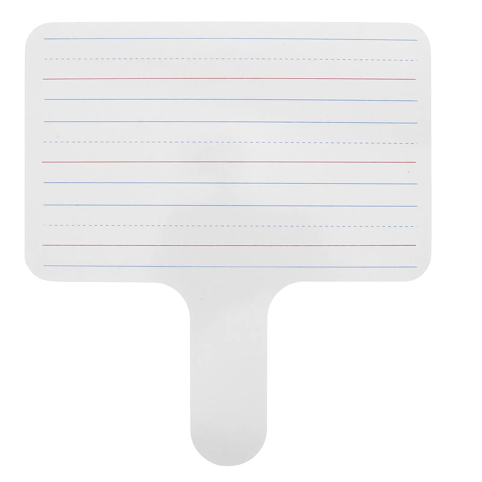 Double Sided Handheld Whiteboard Paddle Small Dry Erase Board for Teachers Dry Erase Paddles Scoring Board Game Props