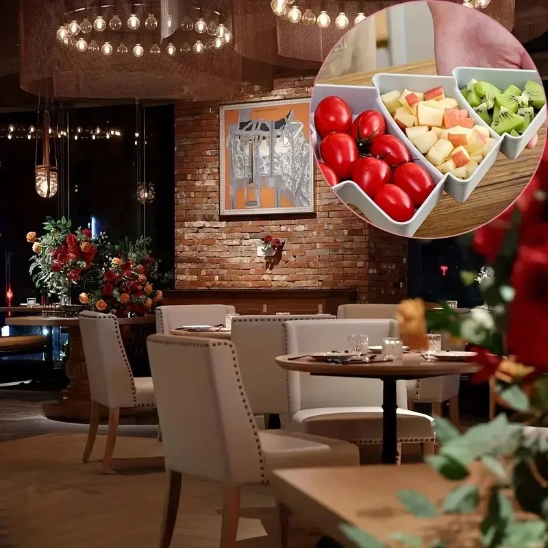 عيد الميلاد الإبداعية شجرة عيد الميلاد شكل الحلوى وجبات خفيفة المكسرات الفواكه الجافة لوحة بلاستيكية أطباق للوجبات الخفيفة وعاء صينية الإفطار