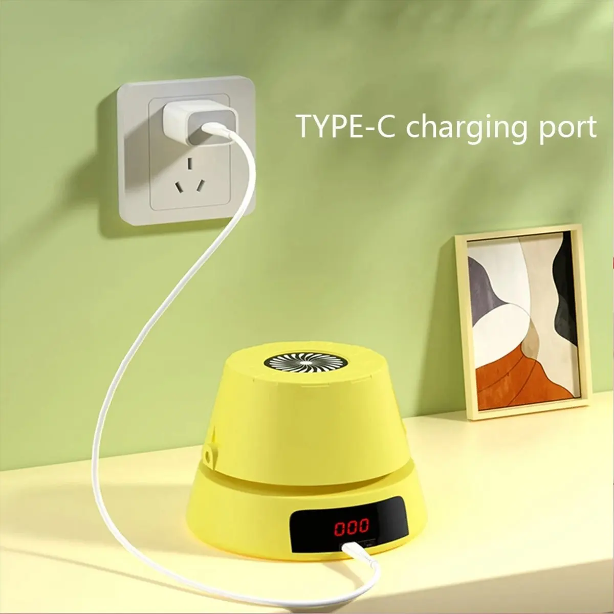 完全自動ロープスリング猫じゃらし-ledバックライトlcd-ソフトプラスチックロープ猫おもちゃ-猫釣り竿-b-a51m