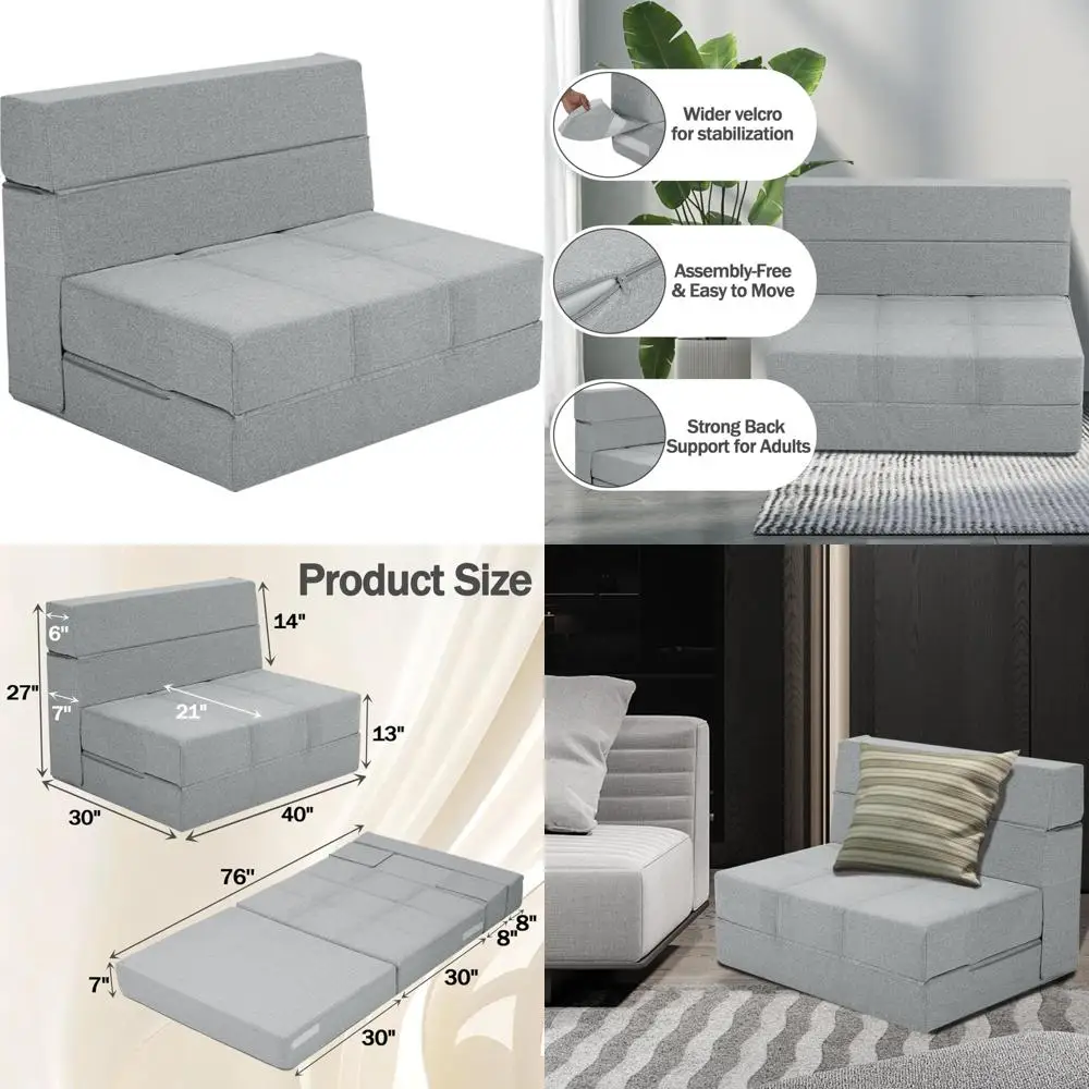 Memory Foam Sofa Be…