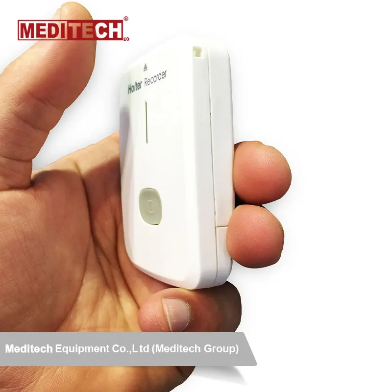 Handheld Lite holter ecg 3 and 12 channel device with large capacity up to 7 days ECG recorder